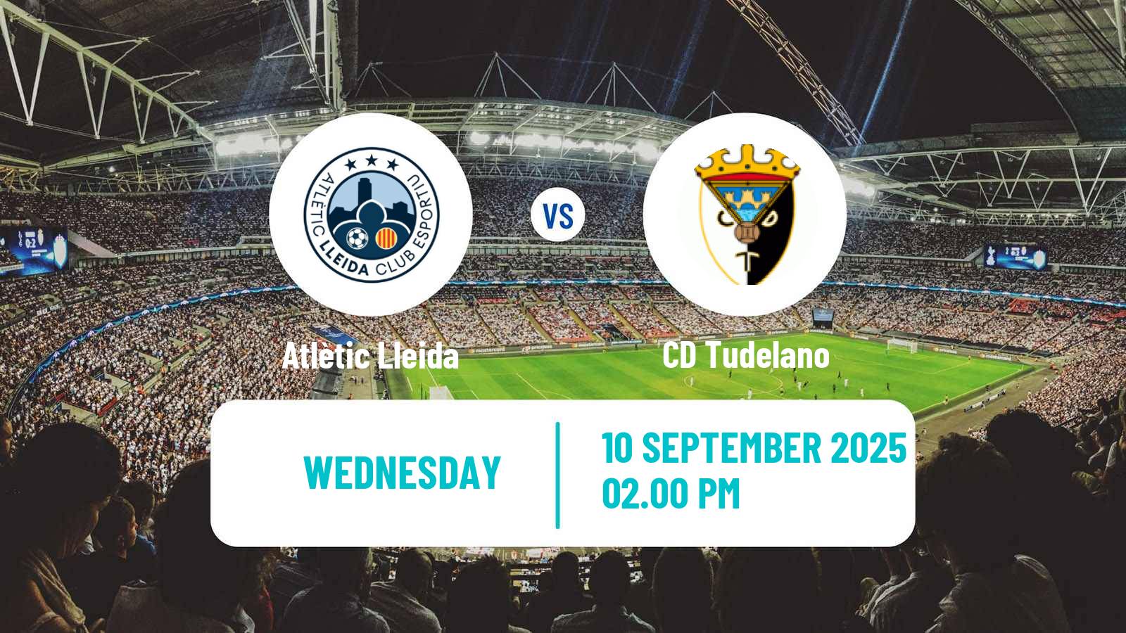 Football Spanish Copa Federacion Atlètic Lleida - Tudelano