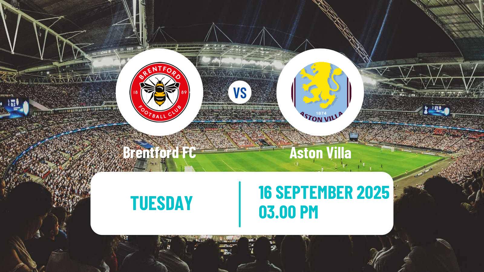 Football English League Cup Brentford - Aston Villa