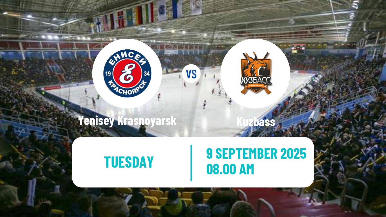 Bandy Russian Cup Bandy Yenisey Krasnoyarsk - Kuzbass