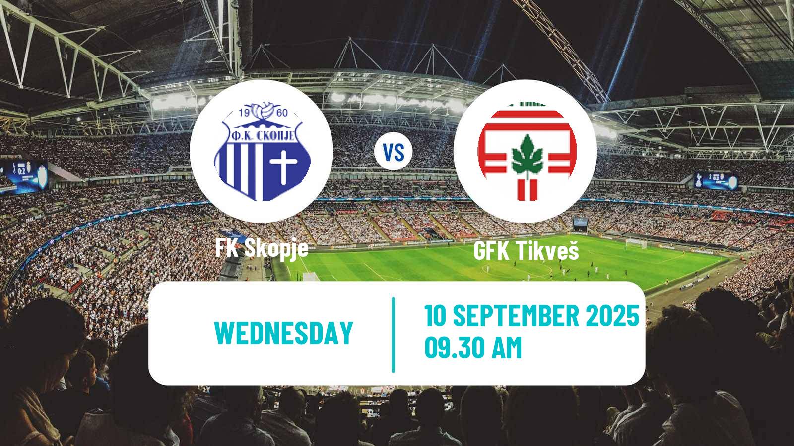 Football North Macedonian Cup Skopje - Tikveš