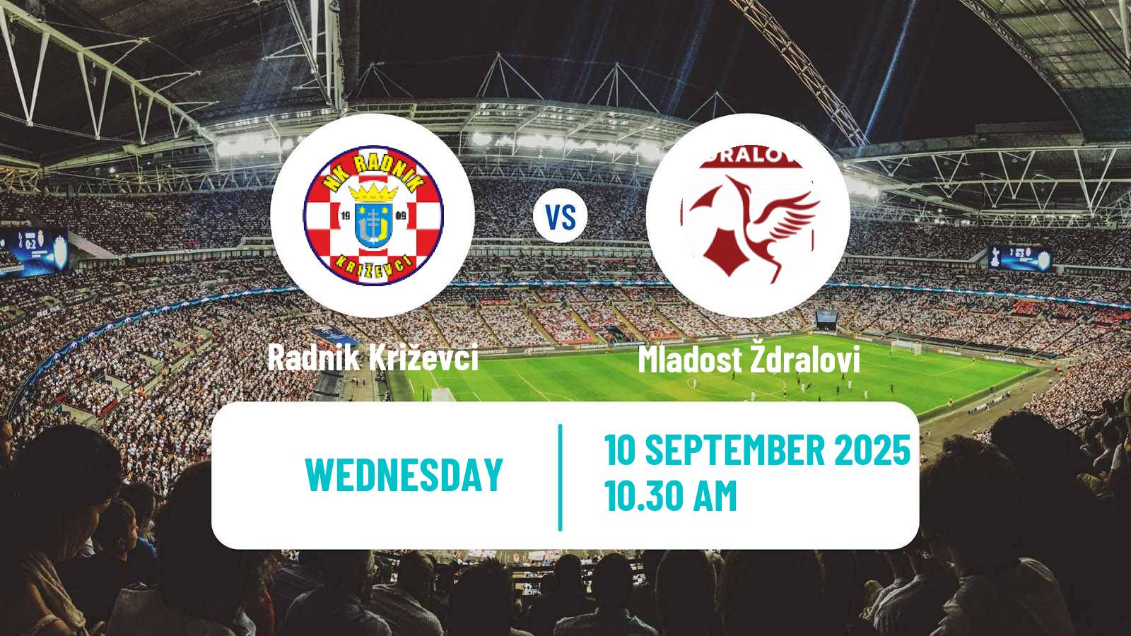 Football Croatian Cup Radnik Križevci - Mladost Ždralovi