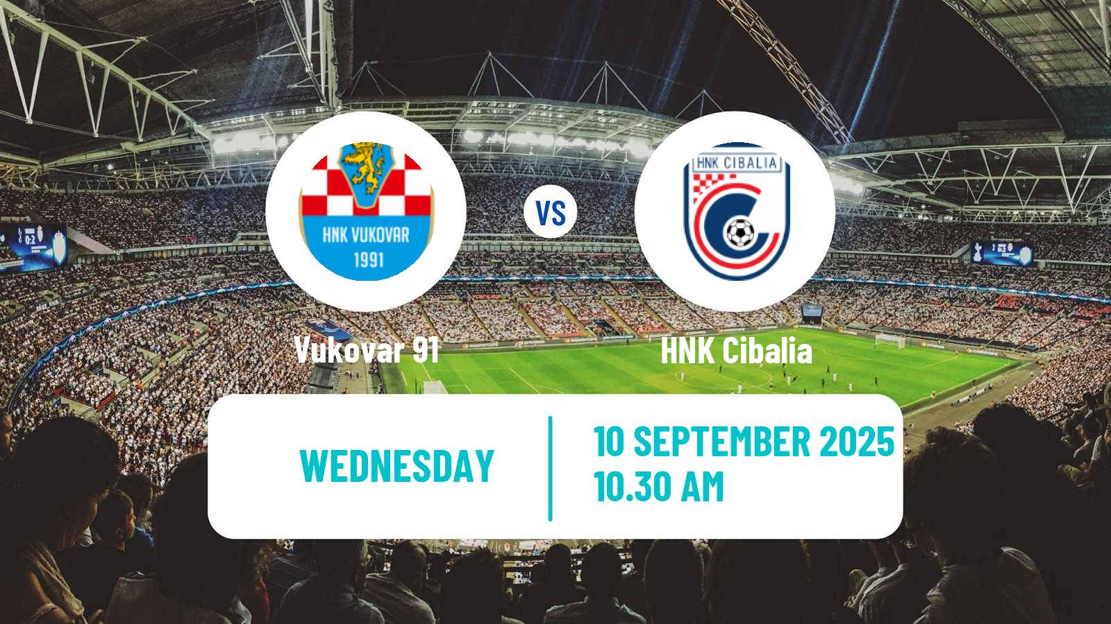 Football Croatian Cup Vukovar 91 - Cibalia