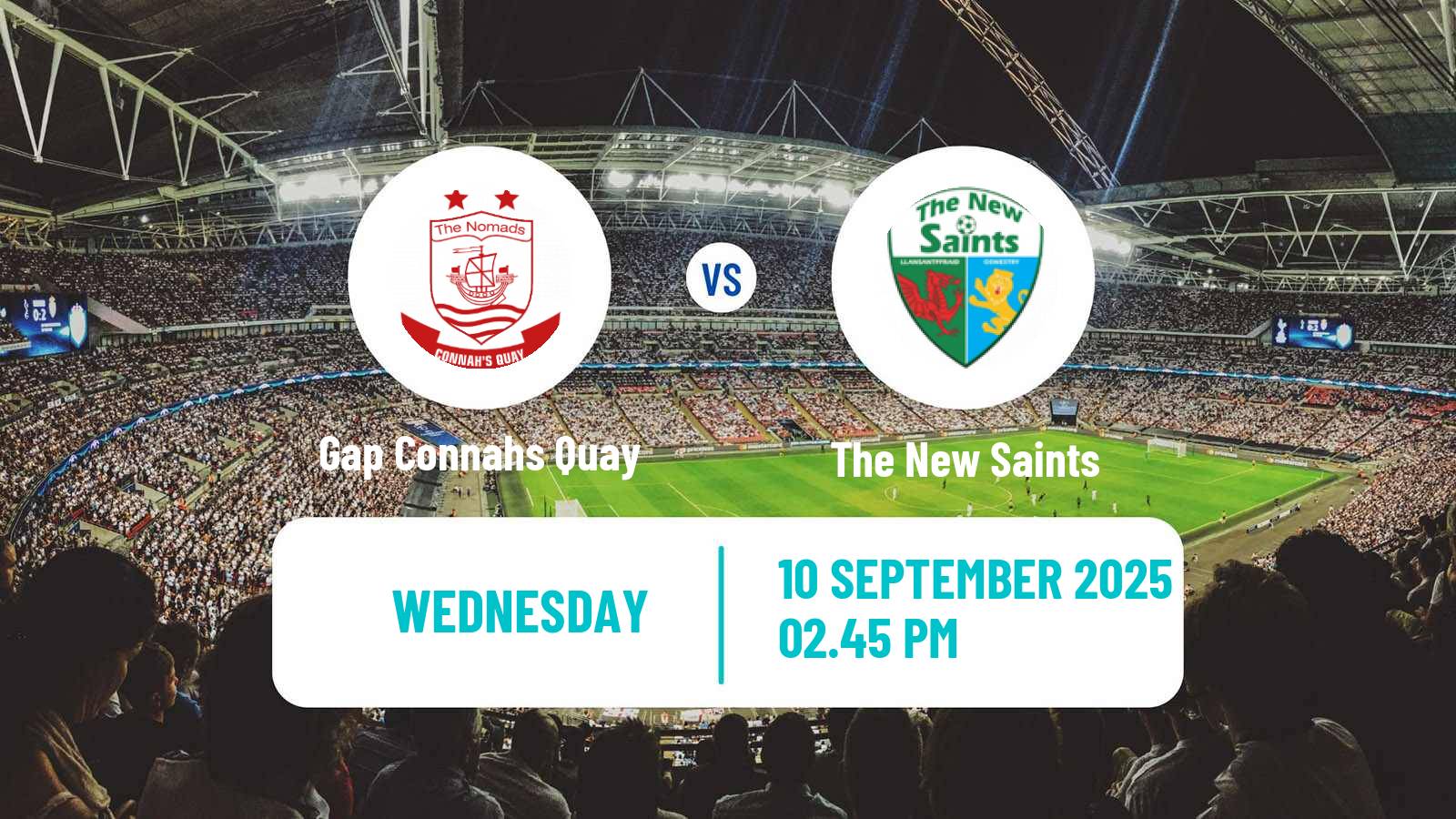 Football Welsh League Cup Gap Connahs Quay - The New Saints