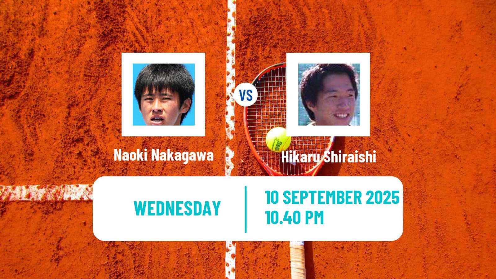 Tennis ITF M25 Sapporo 2 Men Naoki Nakagawa - Hikaru Shiraishi