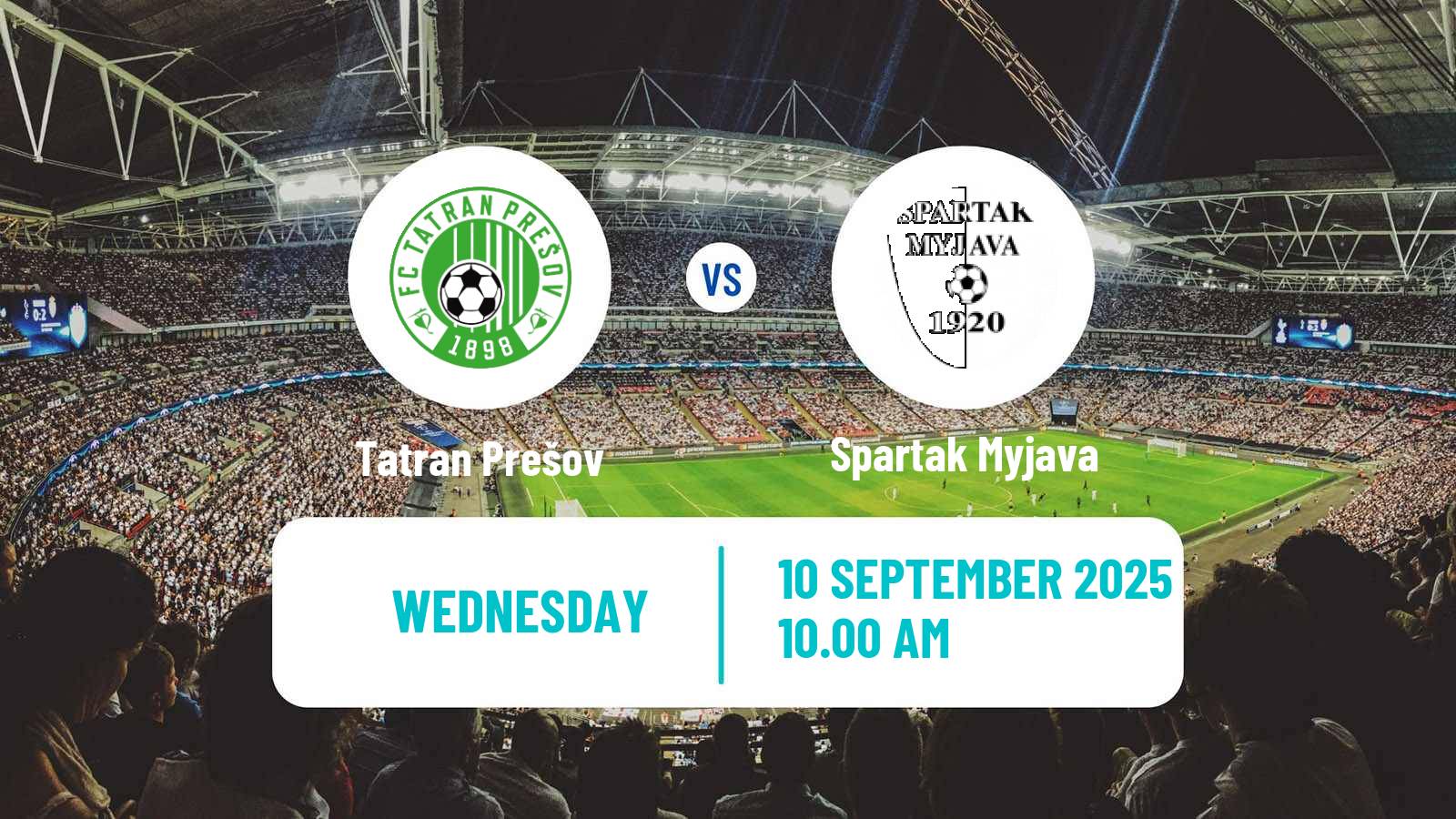 Football Slovak 1 Liga Women Tatran Prešov - Spartak Myjava
