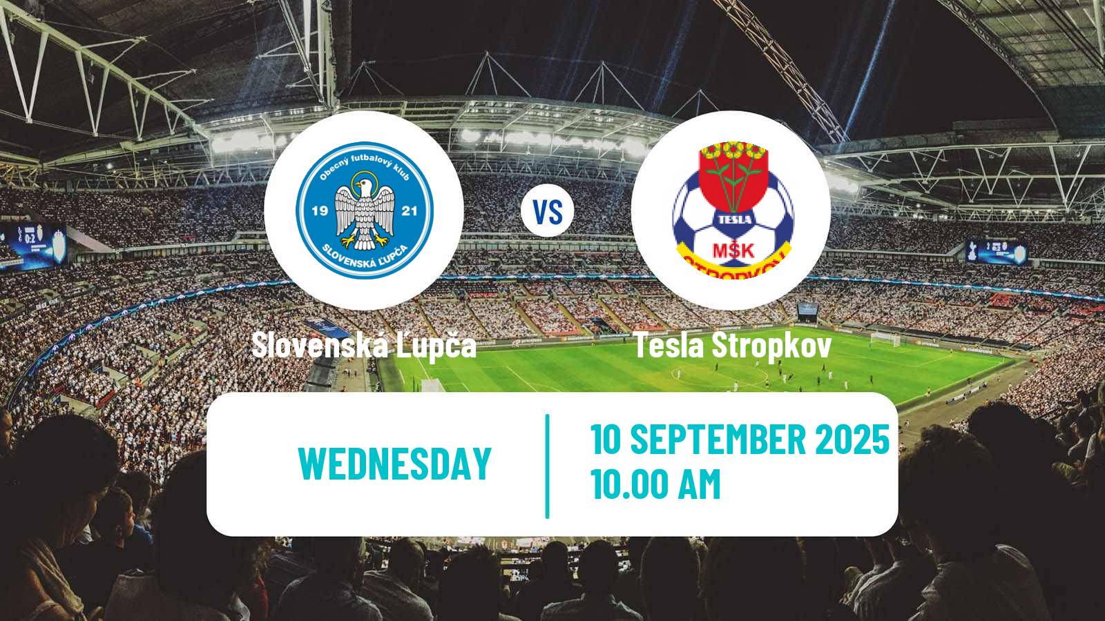 Football Slovak Cup Slovenská Ľupča - Tesla Stropkov