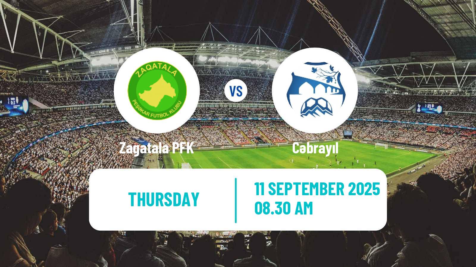 Football Azerbaijan First Division Zagatala - Cəbrayıl