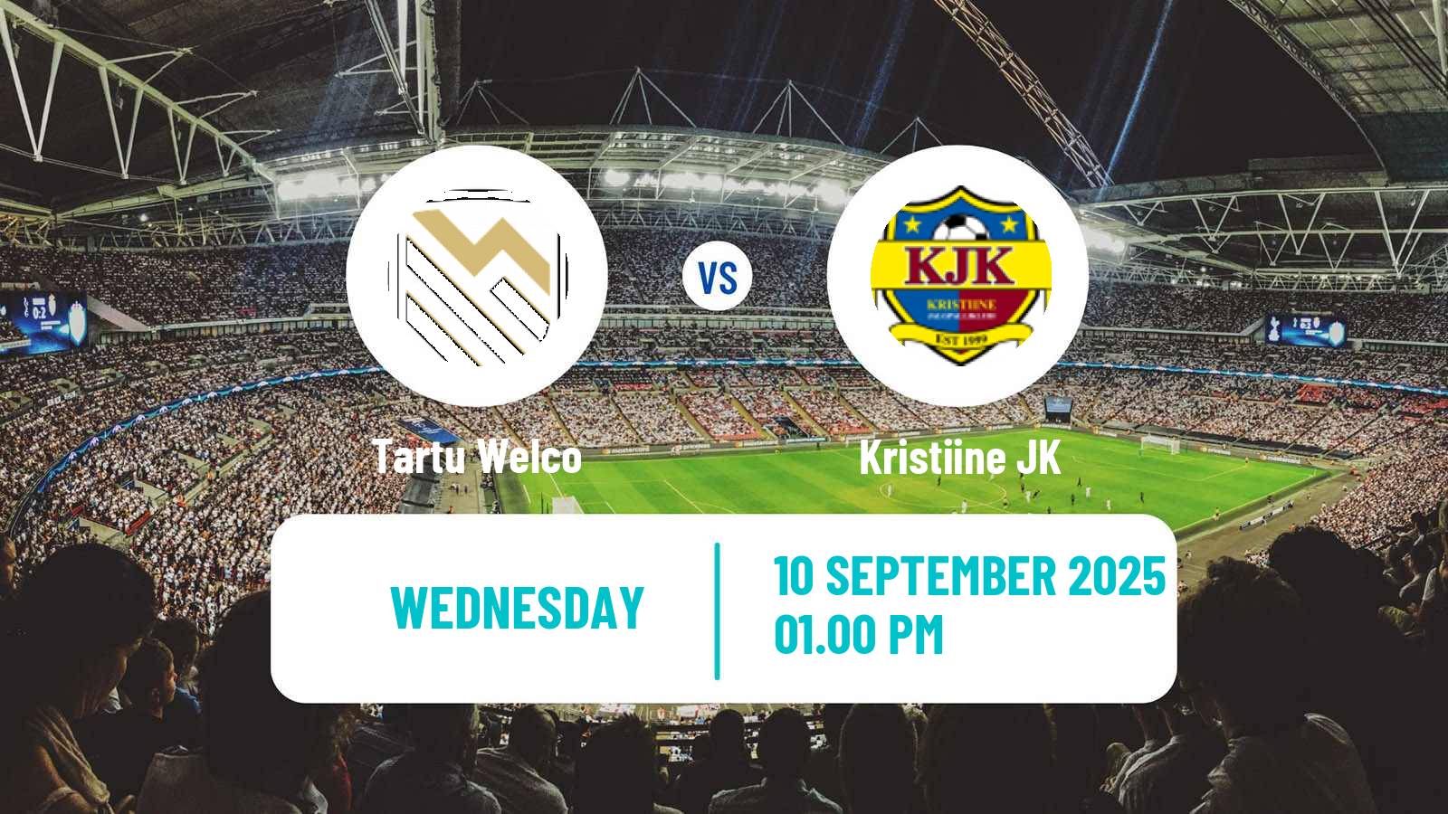 Football Estonian Cup Tartu Welco - Kristiine