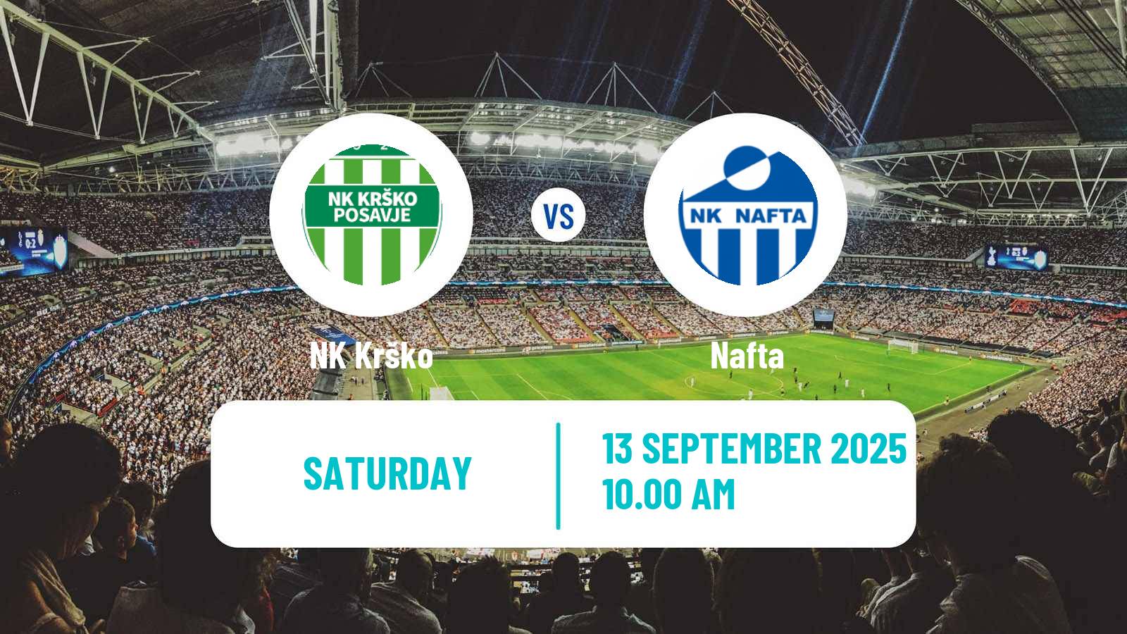 Football Slovenian 2 SNL Krško - Nafta
