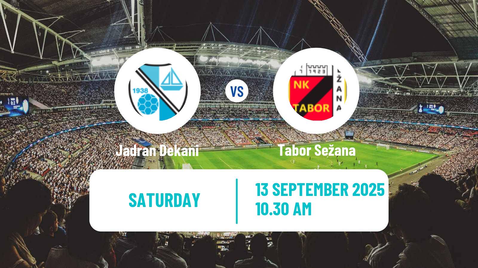 Football Slovenian 2 SNL Jadran Dekani - Tabor Sežana