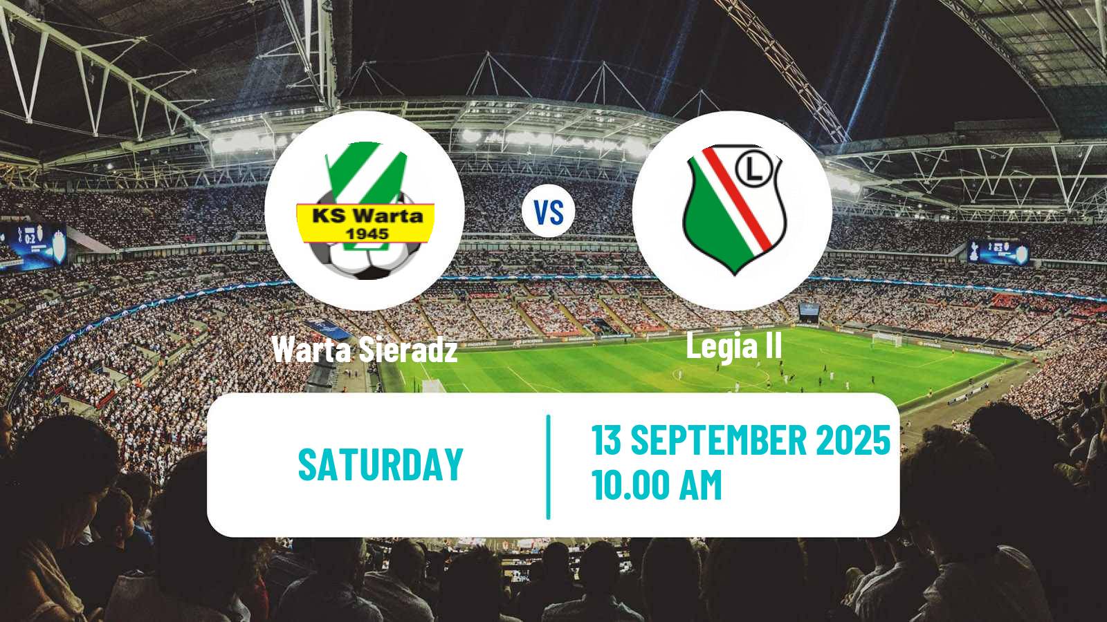 Football Polish Division 3 - Group I Warta Sieradz - Legia II