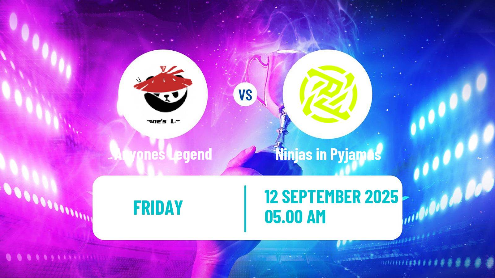Esports League Of Legends Lpl Anyones Legend - Ninjas in Pyjamas