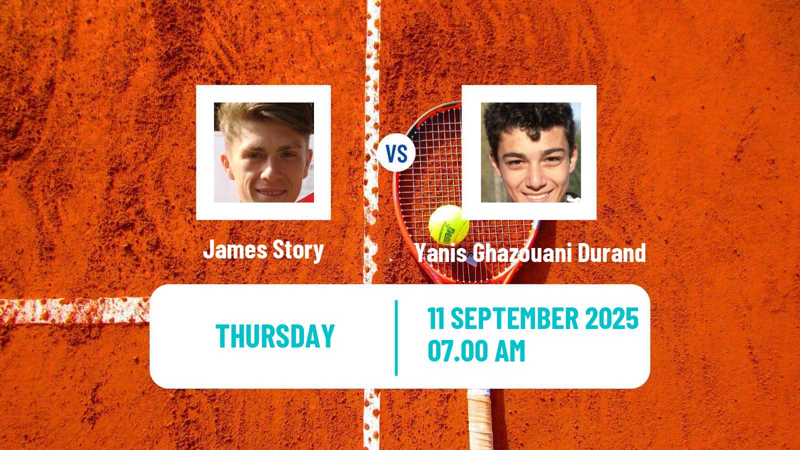 Tennis ITF M25 H Plaisir Men James Story - Yanis Ghazouani Durand