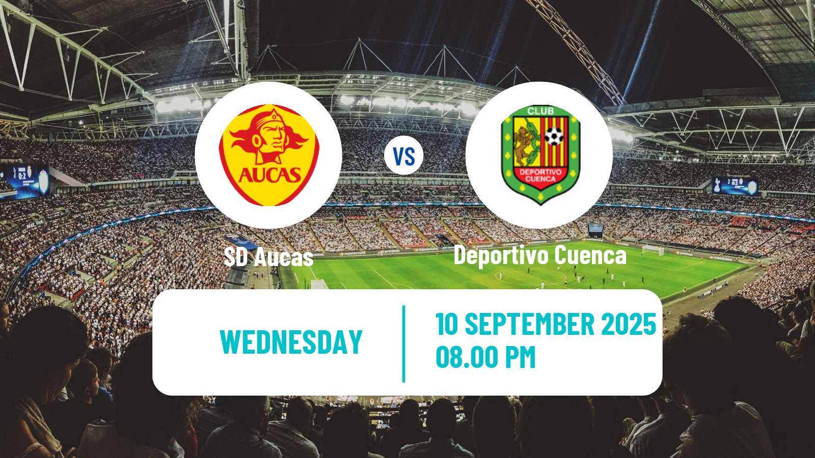 Football Ecuadorian Copa SD Aucas - Deportivo Cuenca