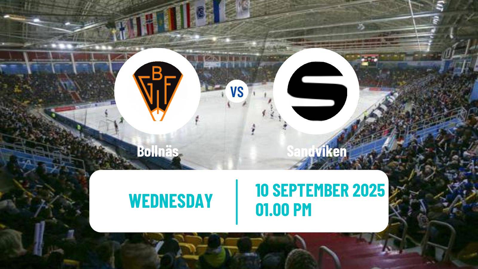Bandy Svenska Cupen Bandy Bollnäs - Sandviken
