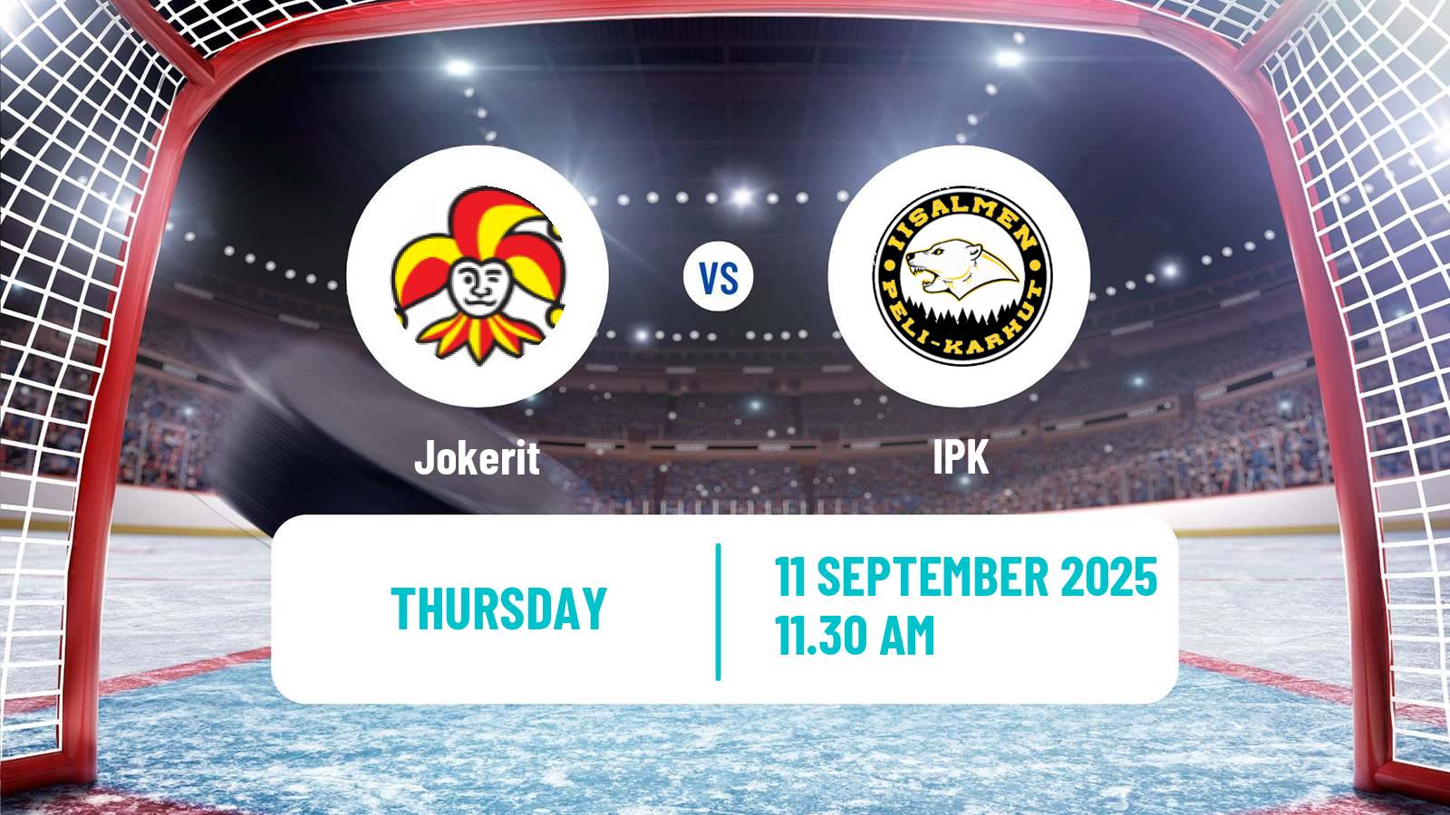 Hockey Finnish Mestis Jokerit - IPK