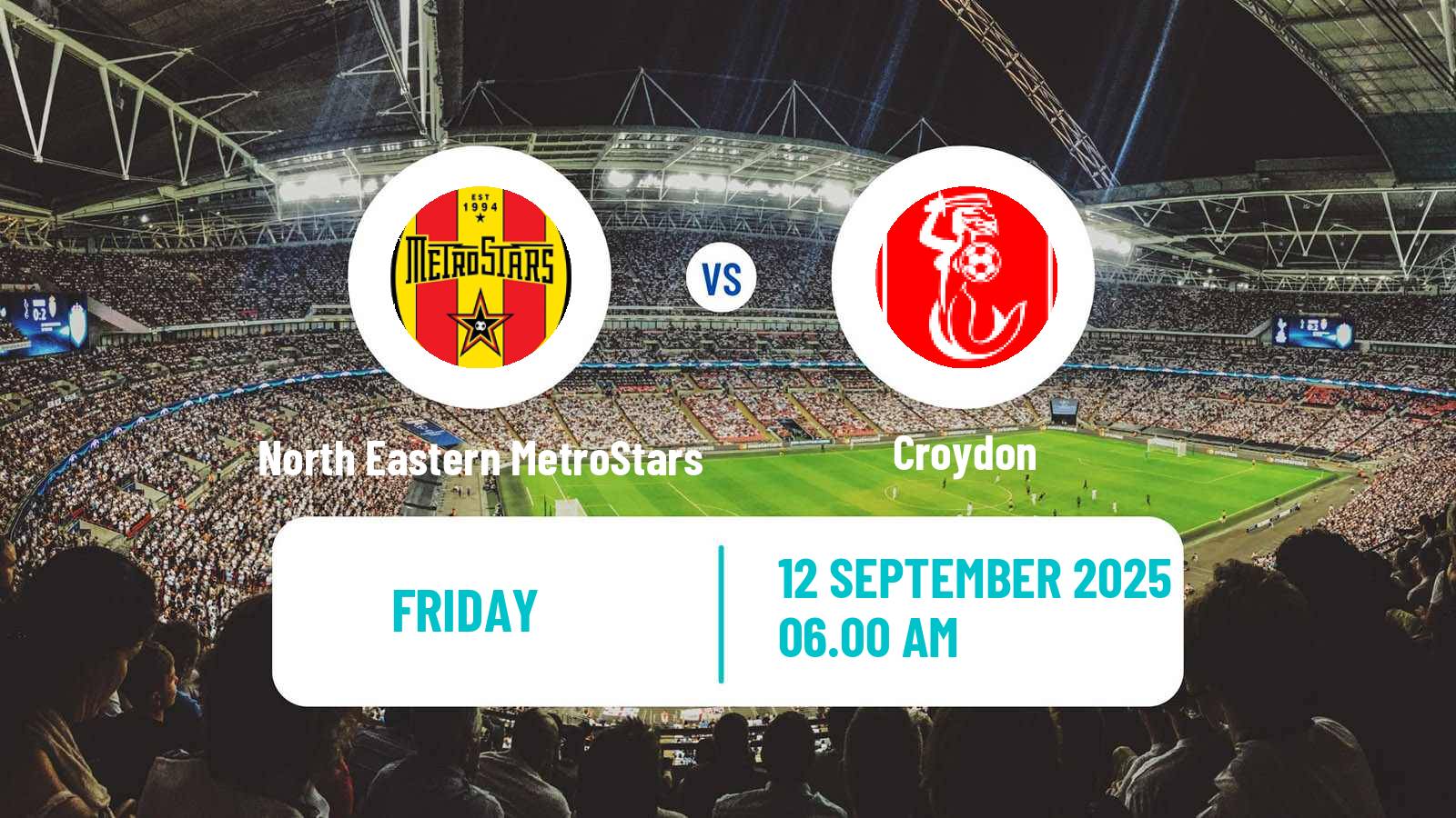 Football Australian NPL South Australian North Eastern MetroStars - Croydon