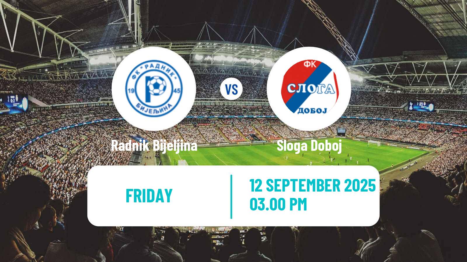 Football Bosnian Premier League Radnik Bijeljina - Sloga Doboj