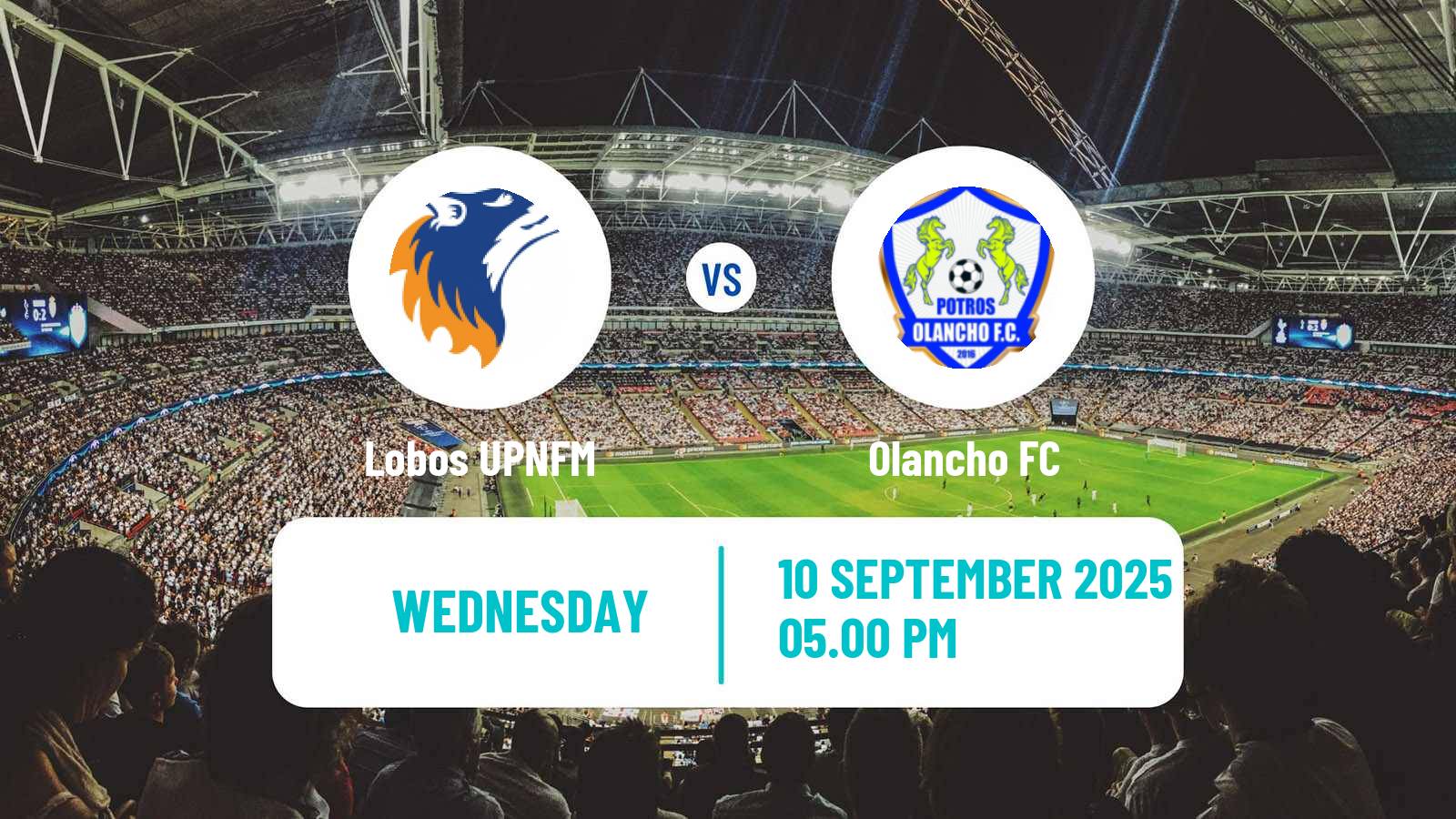 Football Honduras Liga Nacional Lobos UPNFM - Olancho