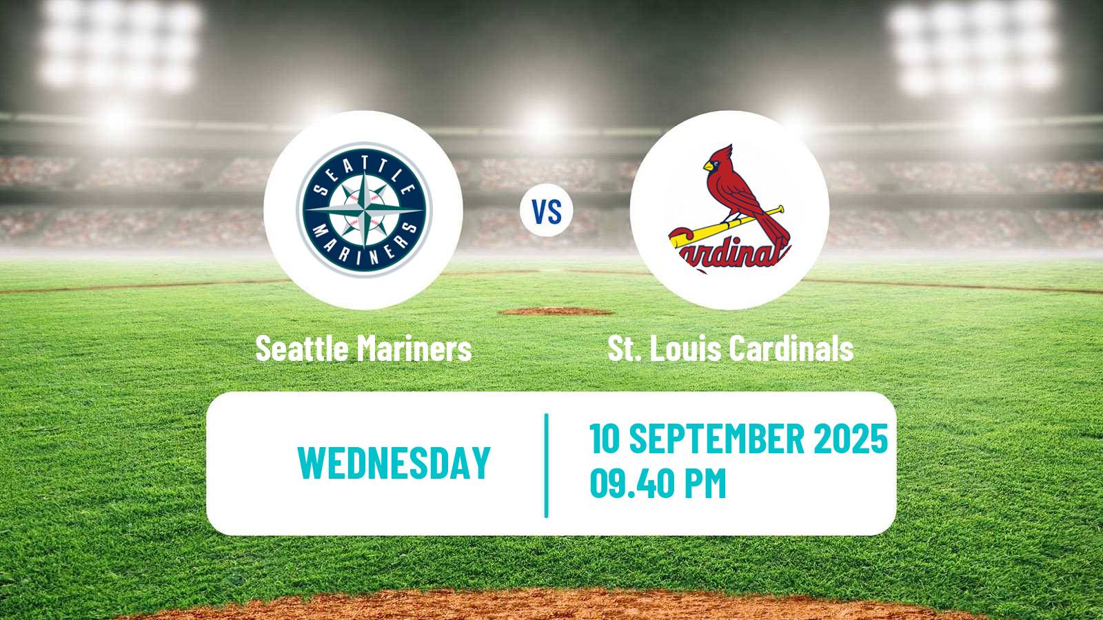 Baseball MLB Seattle Mariners - St. Louis Cardinals
