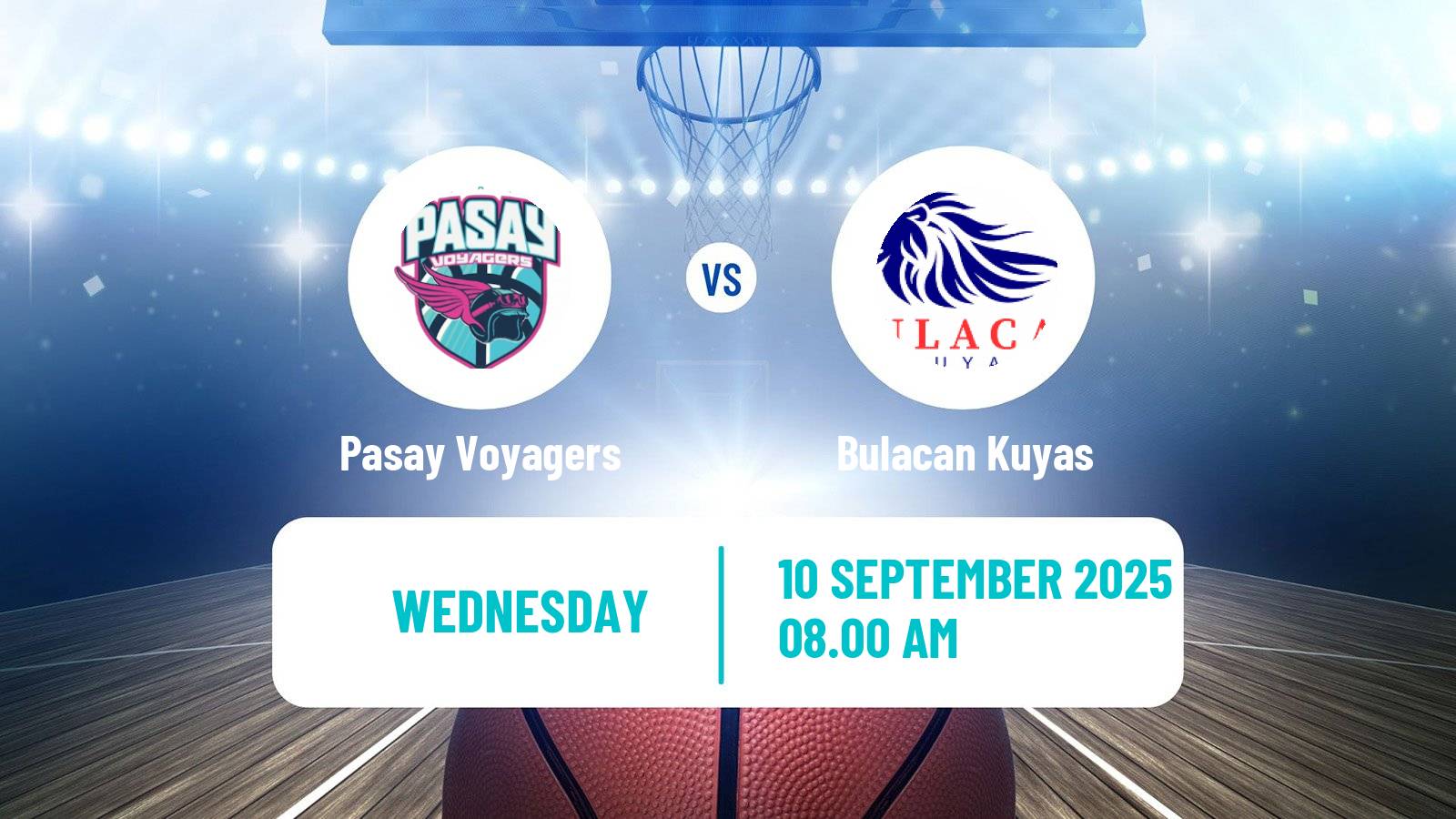 Basketball Philippines MBPL  Pasay Voyagers - Bulacan Kuyas