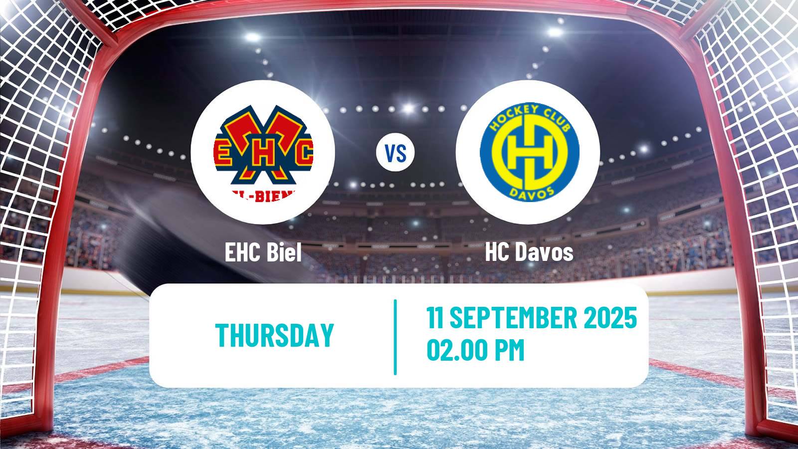 Hockey Swiss National League Hockey Biel - Davos