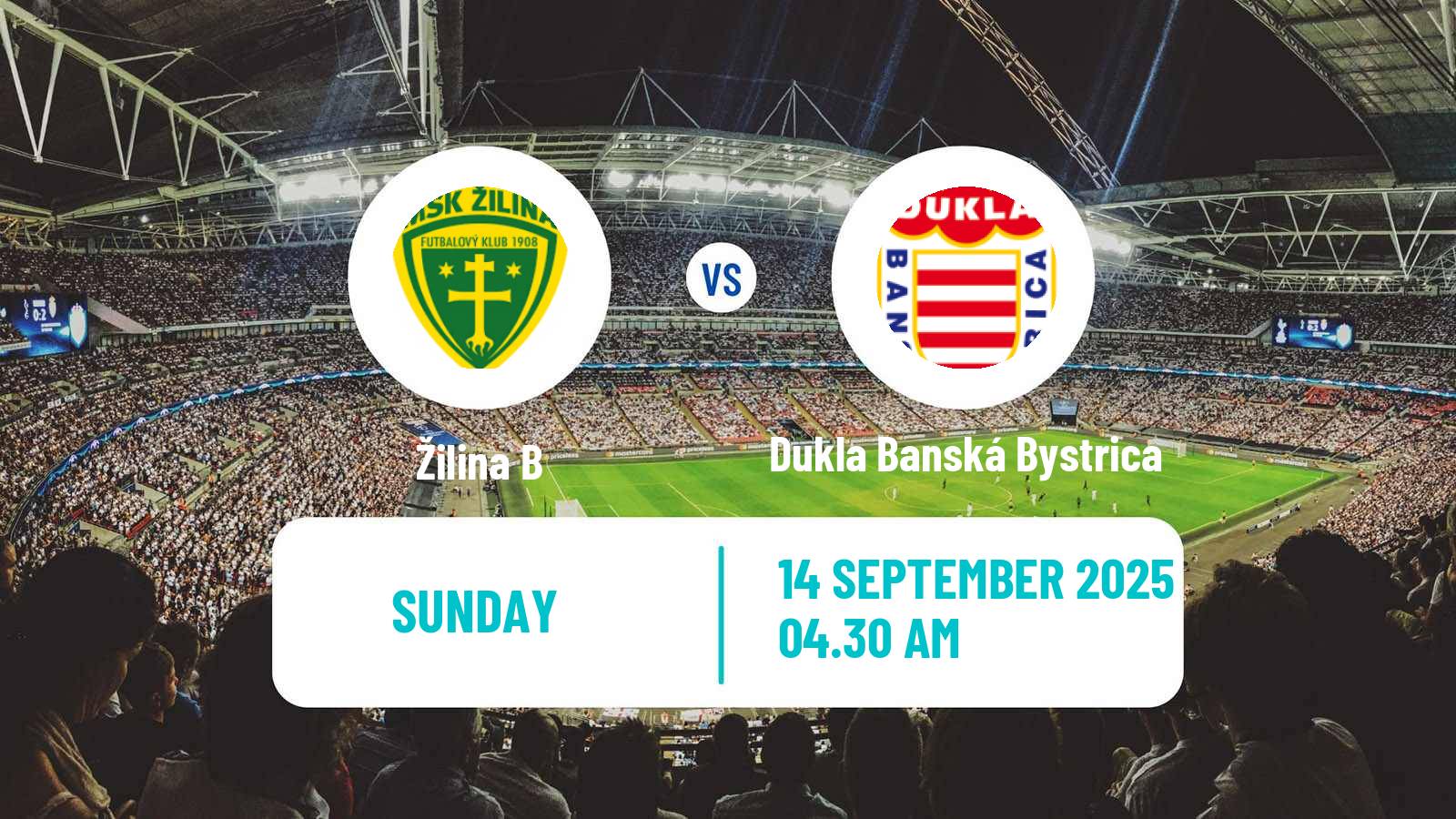 Football Slovak 2 Liga Žilina B - Dukla Banská Bystrica