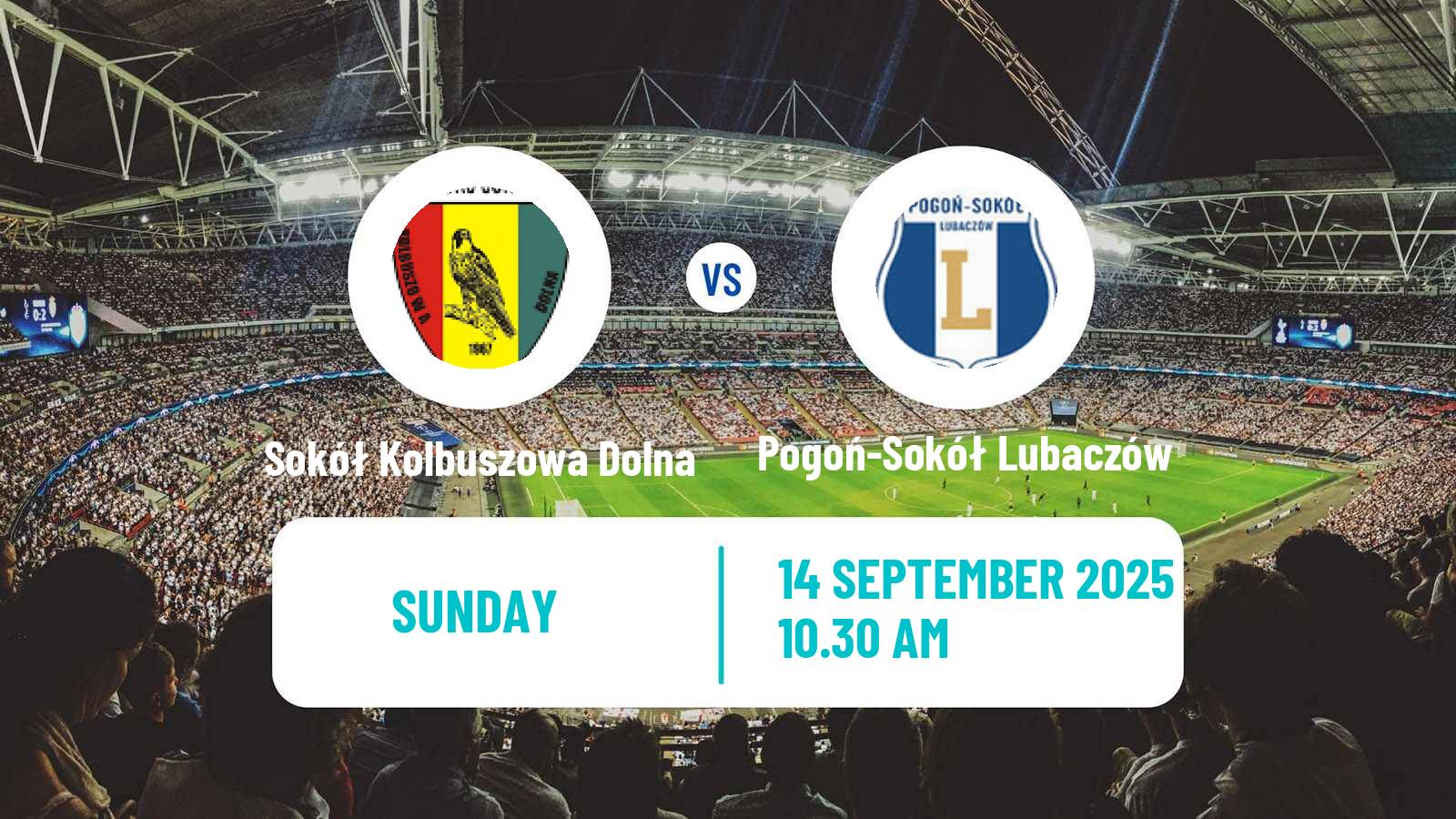 Football Polish Division 3 - Group IV Sokół Kolbuszowa Dolna - Pogoń-Sokół Lubaczów