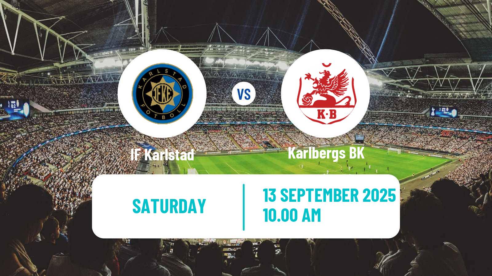 Football Swedish Division 1 Norra Karlstad - Karlberg