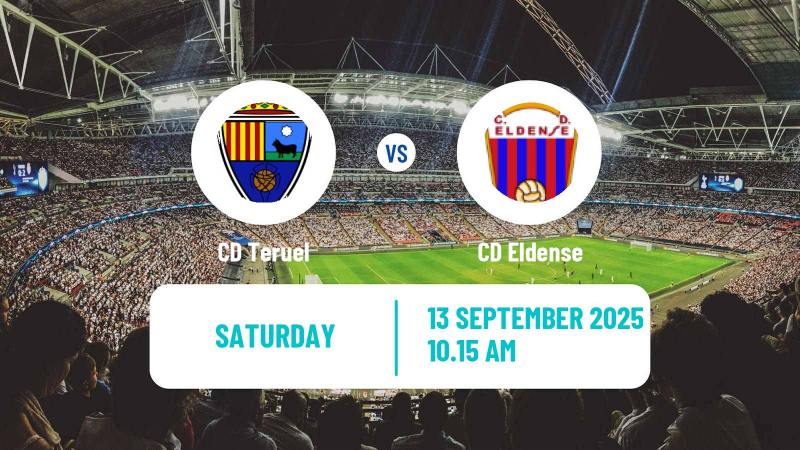 Football Spanish Primera RFEF Group 2 Teruel - Eldense