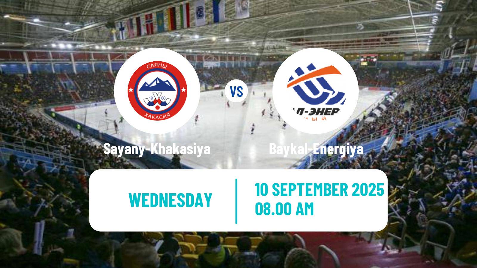 Bandy Russian Cup Bandy Sayany-Khakasiya - Baykal-Energiya
