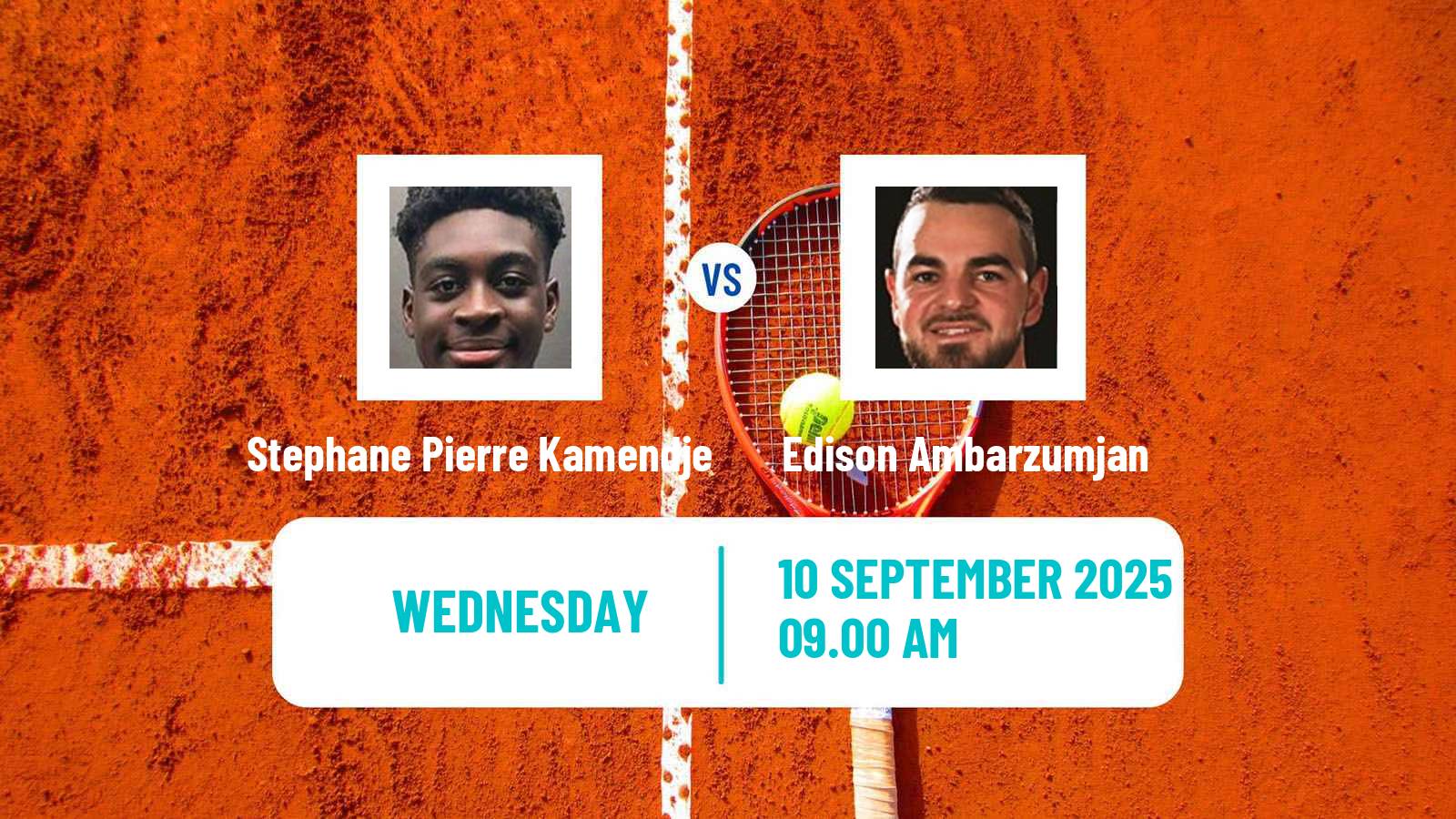 Tennis ITF M15 Hurghada 2 Men Stephane Pierre Kamendje - Edison Ambarzumjan