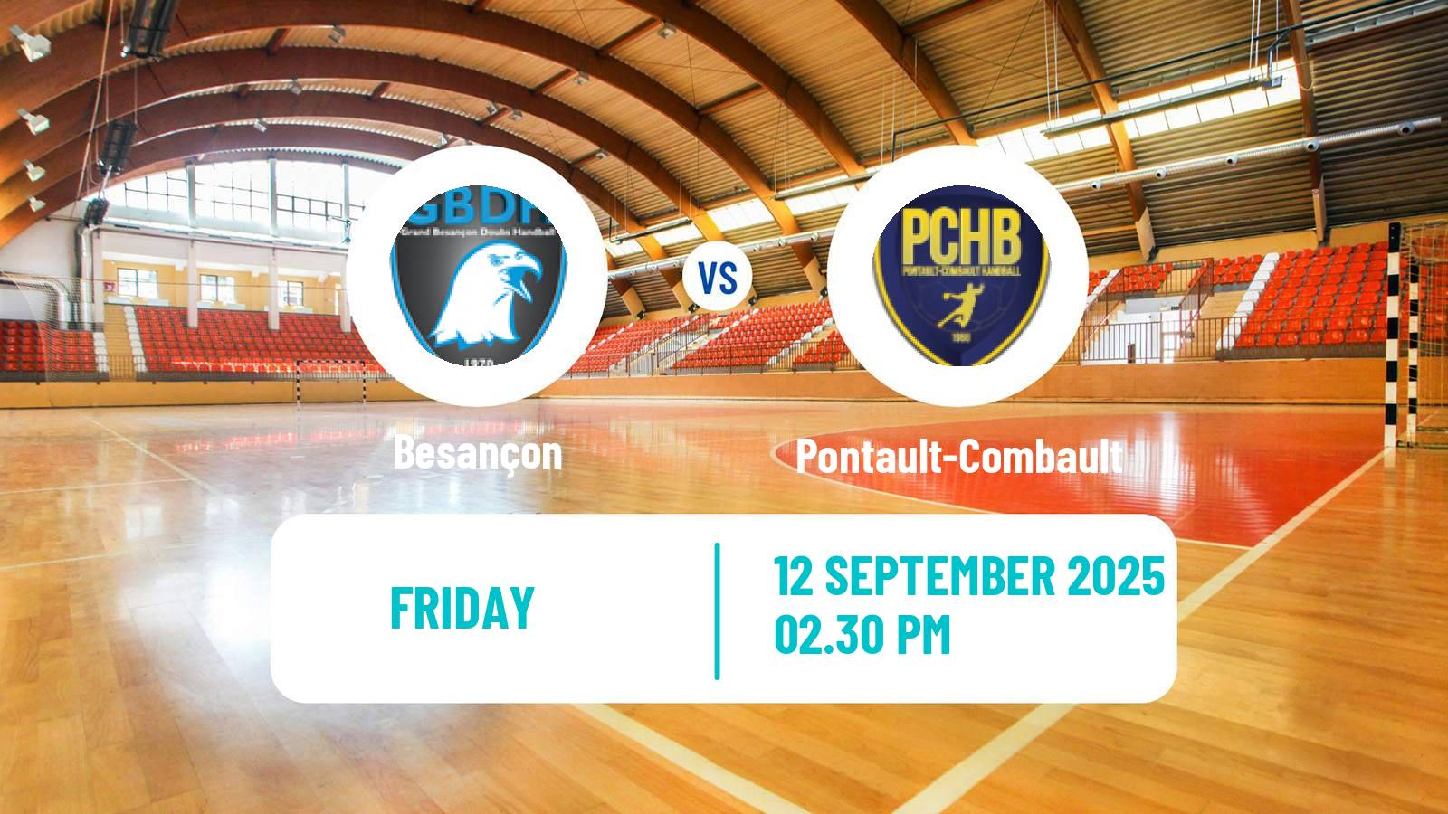 Handball French Proligue Handball Besançon - Pontault-Combault