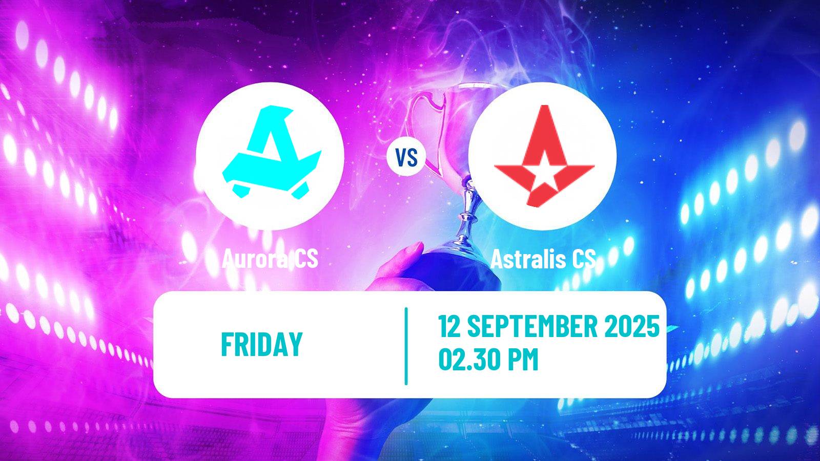 Esports Counter Strike Fissure Playground 2 Aurora - Astralis