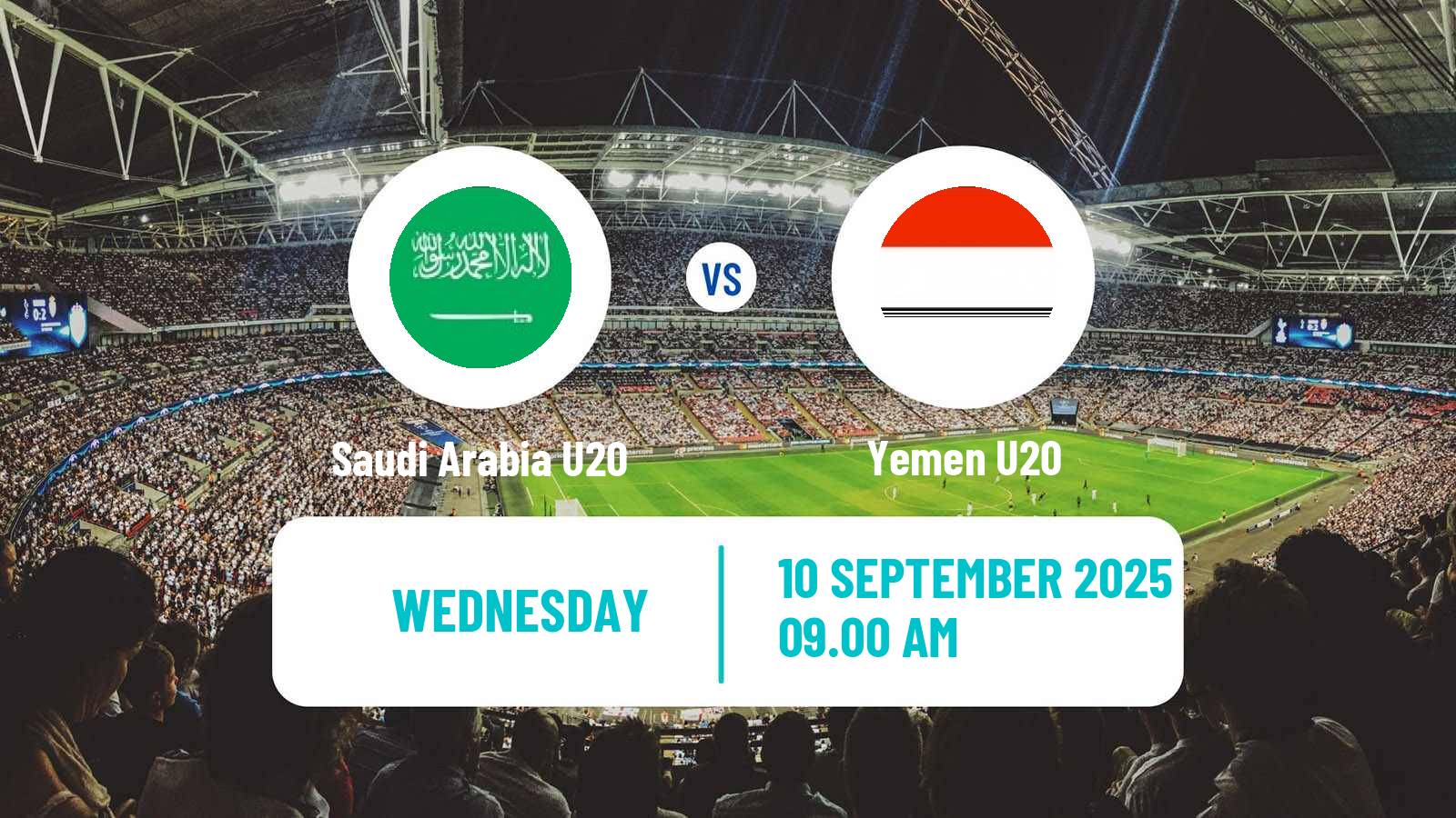 Football Friendly Saudi Arabia U20 - Yemen U20