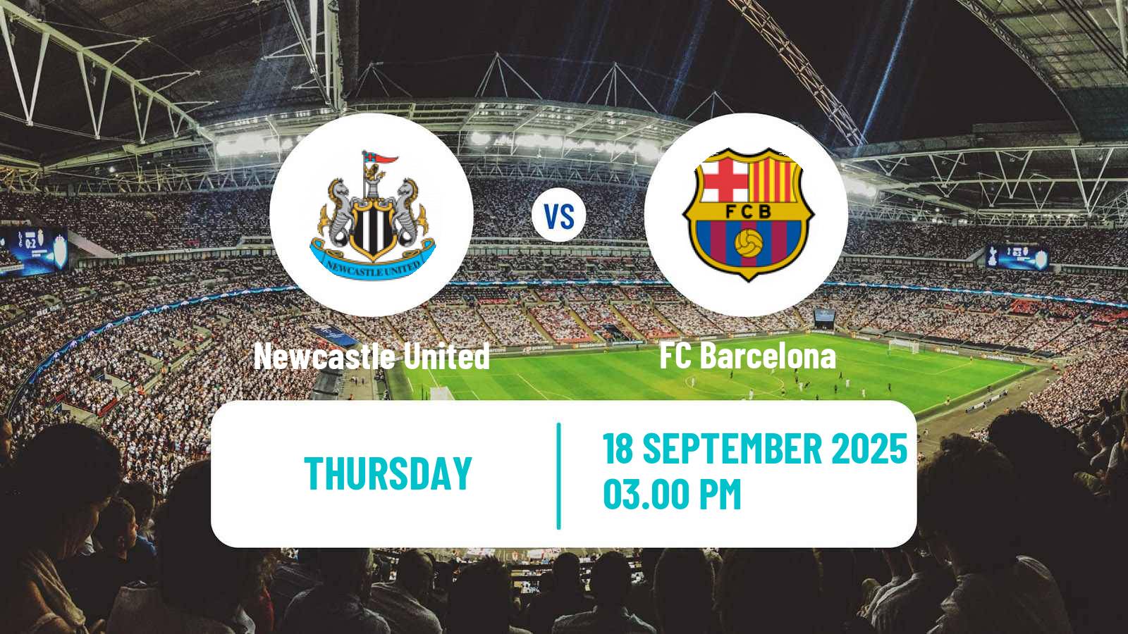 Football UEFA Champions League Newcastle United - Barcelona