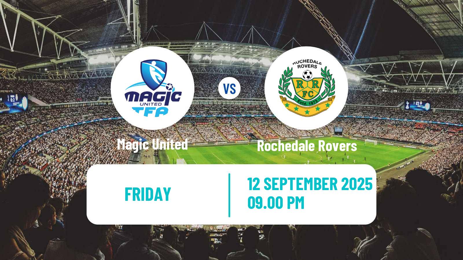 Football Australian Queensland Premier League Magic United - Rochedale Rovers
