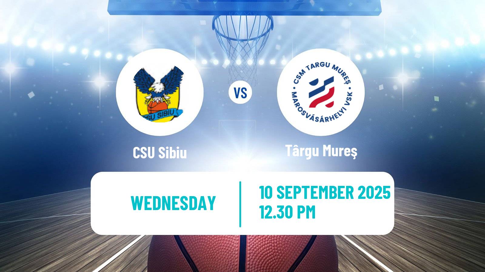 Basketball Club Friendly Basketball CSU Sibiu - Târgu Mureş