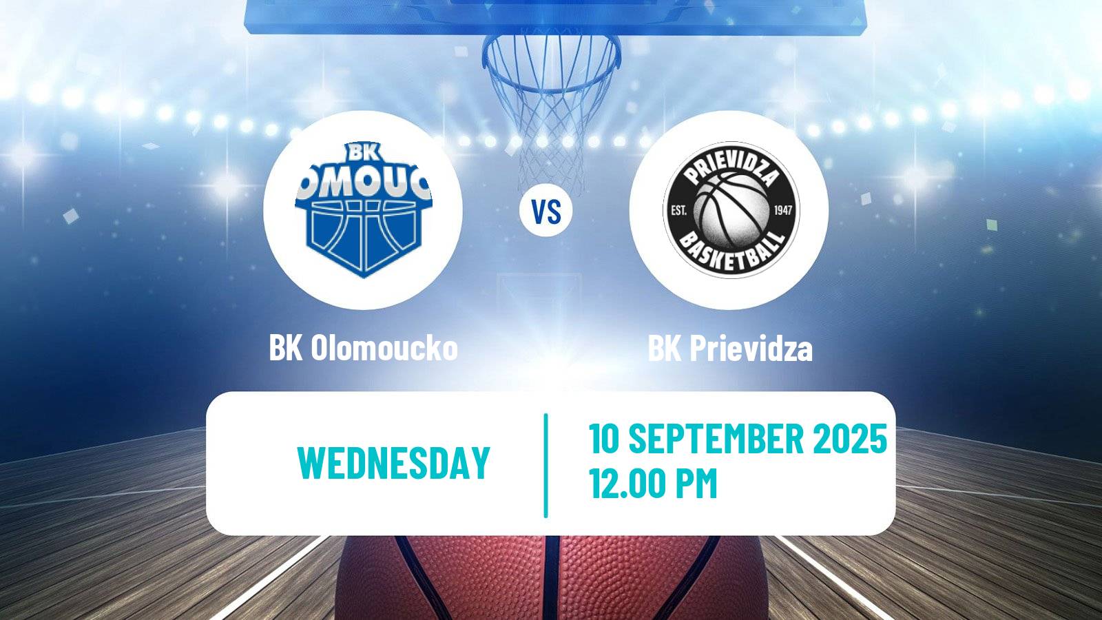 Basketball Club Friendly Basketball Olomoucko - Prievidza
