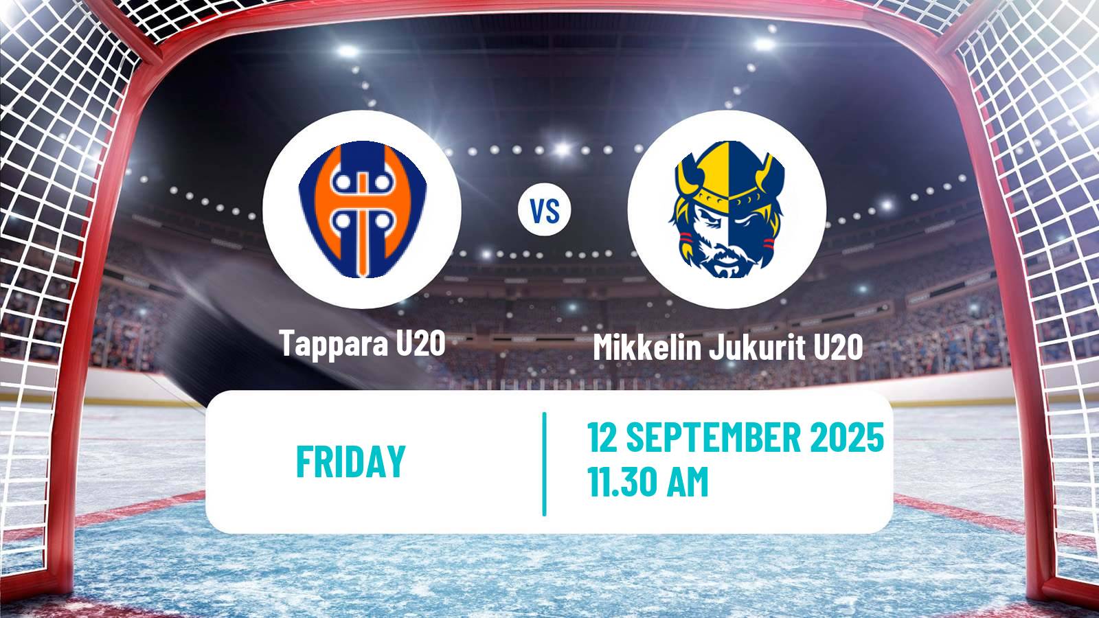 Hockey Finnish SM-sarja U20 Tappara U20 - Mikkelin Jukurit U20