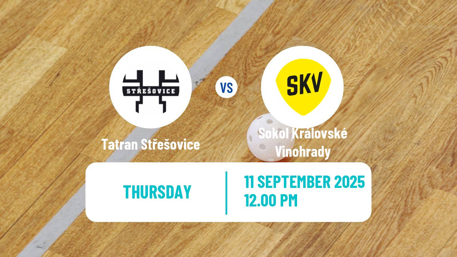 Floorball Czech Superliga Floorball Tatran Střešovice - Sokol Královské Vinohrady