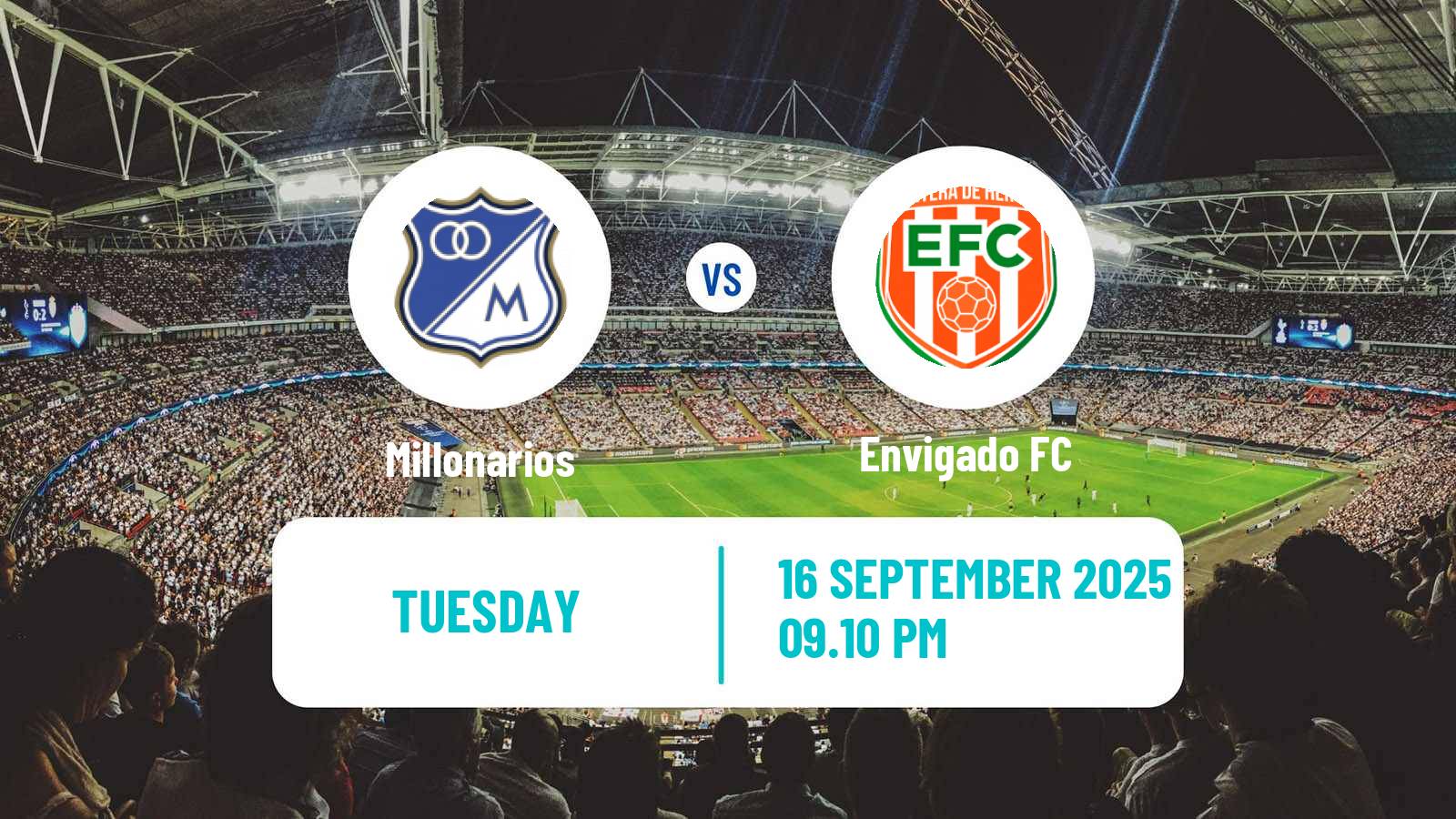 Football Colombian Copa Millonarios - Envigado