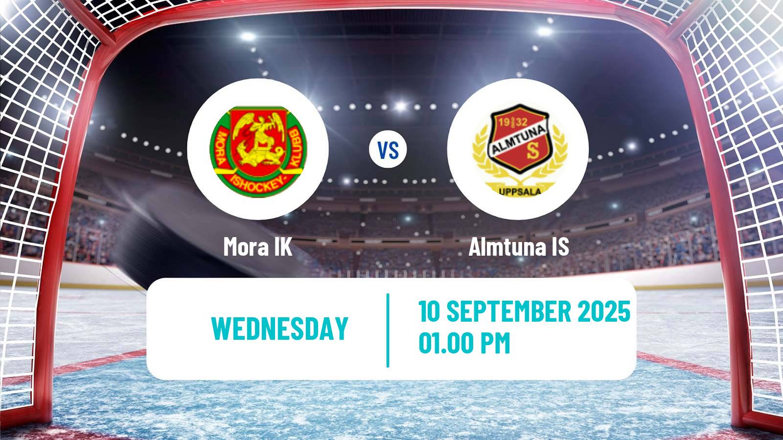 Hockey Club Friendly Ice Hockey Mora - Almtuna IS