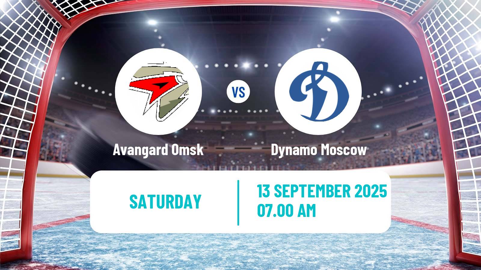 Hockey KHL Avangard Omsk - Dynamo Moscow