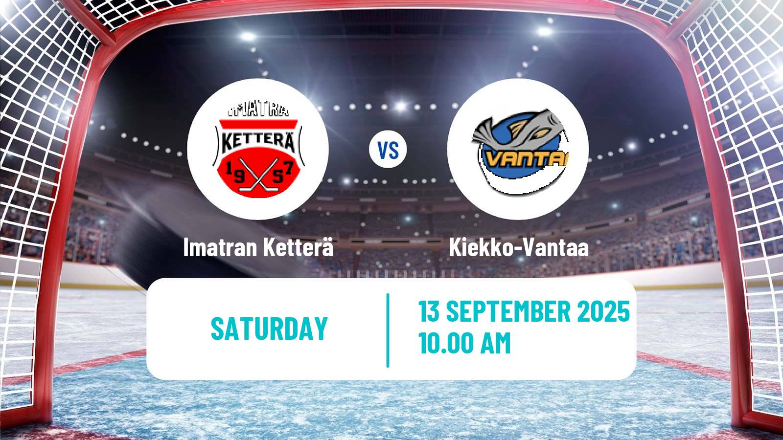 Hockey Finnish Mestis Imatran Ketterä - Kiekko-Vantaa