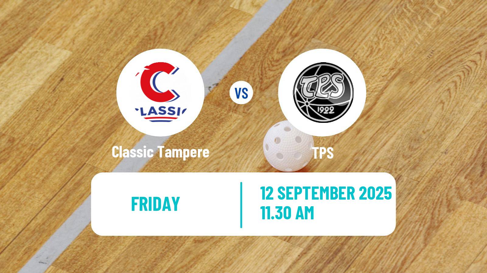 Floorball Finnish F-Liiga Women Classic Tampere - TPS