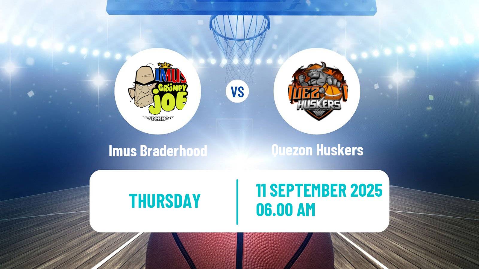 Basketball Philippines MBPL  Imus Braderhood - Quezon Huskers