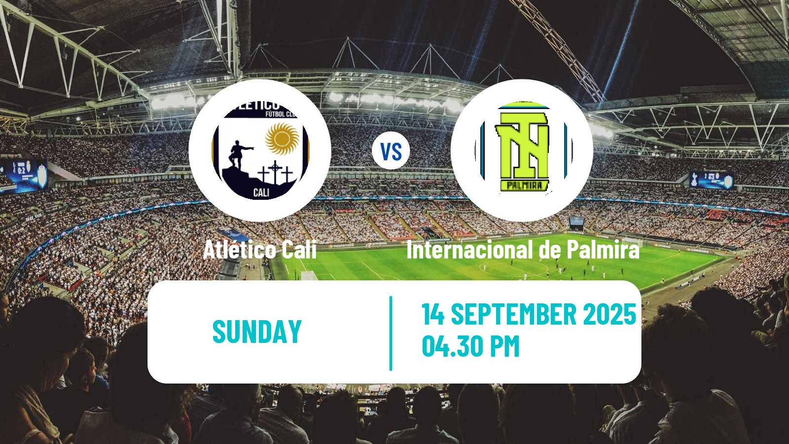 Football Colombian Primera B Atlético Cali - Internacional de Palmira