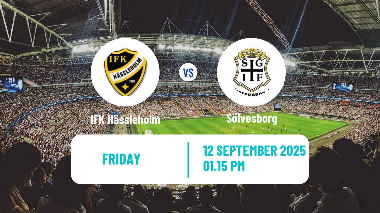 Football Swedish Division 2 - Södra Götaland IFK Hässleholm - Sölvesborg
