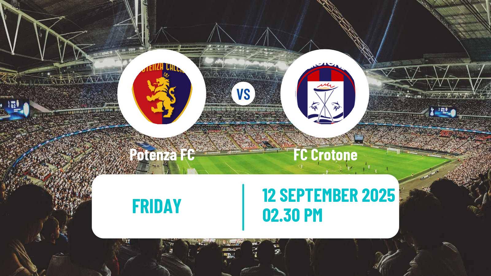 Football Italian Serie C Group C Potenza - Crotone